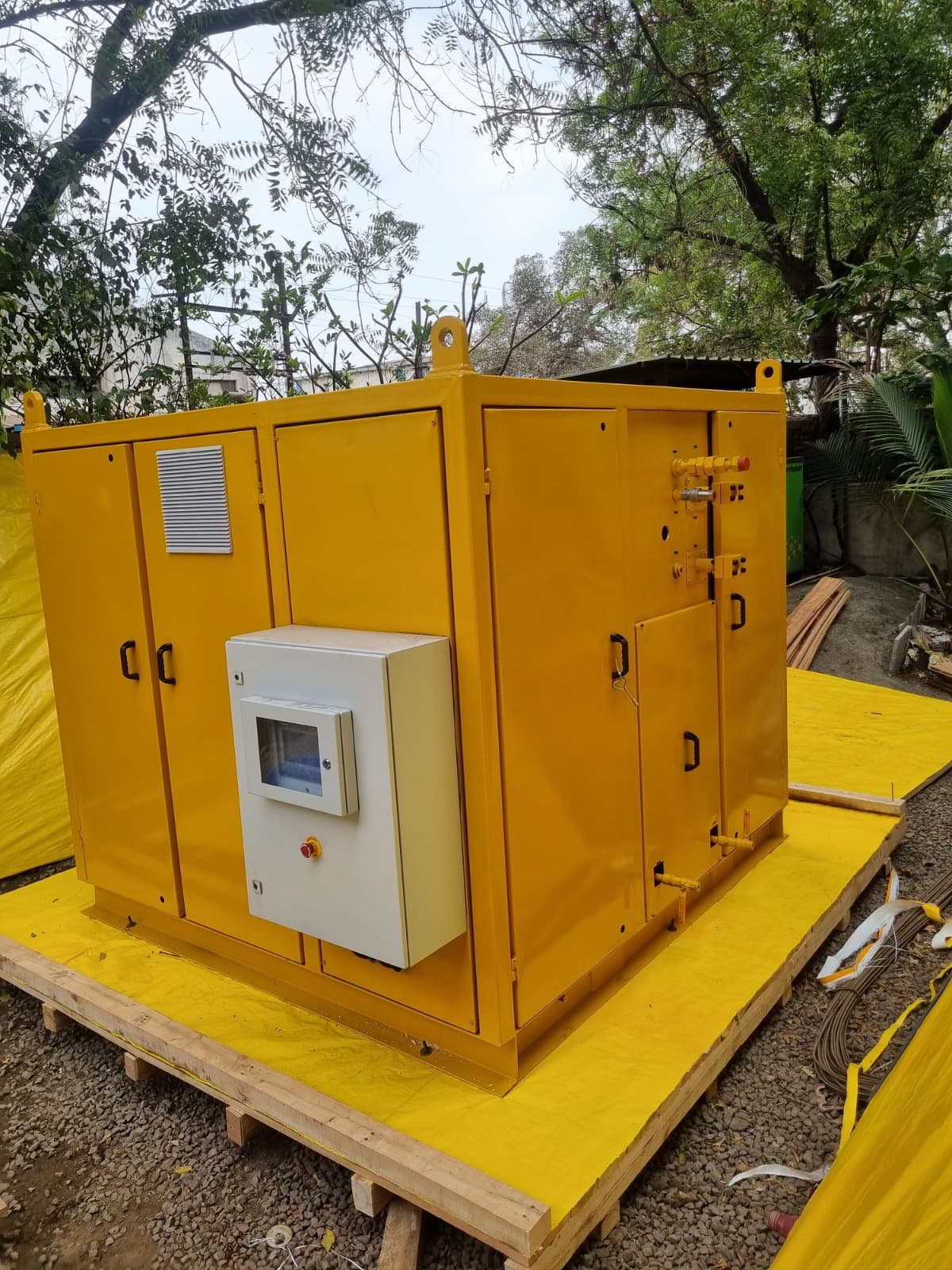 Hydraulic power pack enclosure